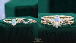 Opal Wedding Rings 2